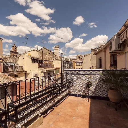 Appartement Atico-Terraza Imperial à Tolède Chambre photo